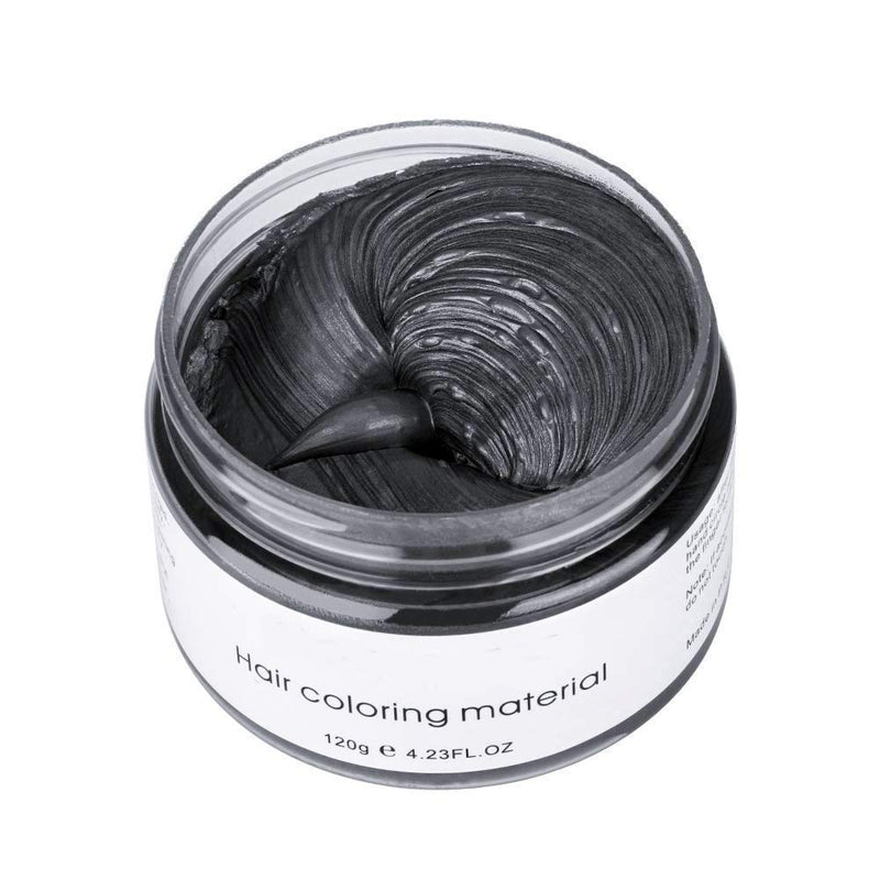 Temporary Hair Wax Colour, OCHILIMA Black Hair Wax Hair Style Dye Mud, Natural Ingredients Washable Hair Styling Cream for Men Women Coloring Wax 120g /4.23 Oz - NewNest Australia