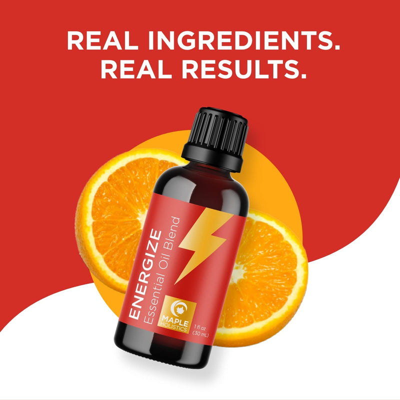 Citrus Essential Oils Blend for Diffuser - Invigorating Citrus Oil Diffuser Essential Oils with Energizing Lemon Orange and Lime Essential Oil - Pure Aromatherapy Oils for Diffuser Citrus Blend Oil Energize - NewNest Australia