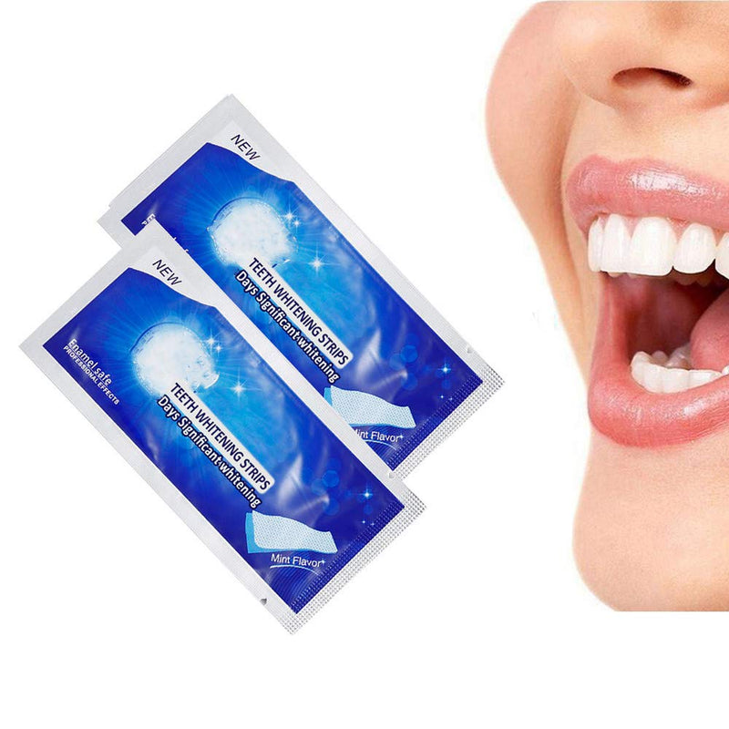 Ceonam Teeth Whitening Stripes Whitening Kit Whitener Strap Kits for Tooth Oral Care No Sensitivity for Teeth Care 14 Pack 28 Strips (28P) 28 Count (Pack of 14) - NewNest Australia