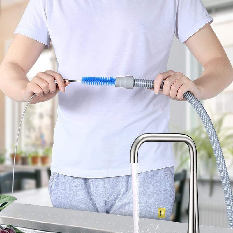Brush Diameter 15mm 19mm -CPAP Tube Cleaning Brush-Suitable for Most CPAP Hose Type (Blue) Blue - NewNest Australia