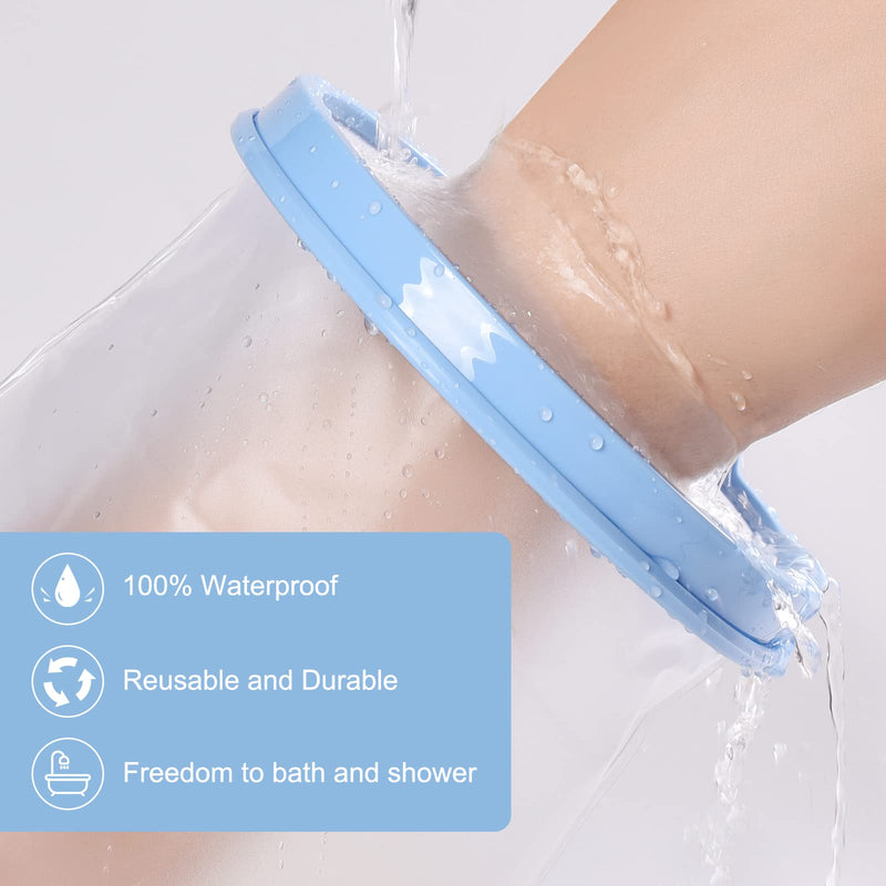 Fasola Shower Protection Foot Non-Slip, Bandage Protection Waterproof Adults for Broken Toes, Ankles, Burns, Reusable Cast Protection Foot Keep Wounds and Bandages Dry While Bathing S - NewNest Australia