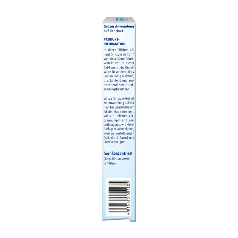 Hübner Original silicea silicon gel |silicic acid gel|cooling| anti-inflammatory | For skin irritations such as sunburn, pimples, insect bites | 50ml - NewNest Australia