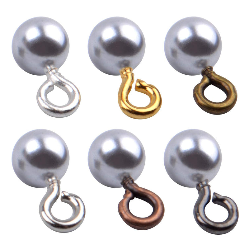 Screw Eye Pins, 600pcs Mini Eye Pins Hooks Eyelet Screw Threaded for Jewelry Making, 6 Colors - NewNest Australia