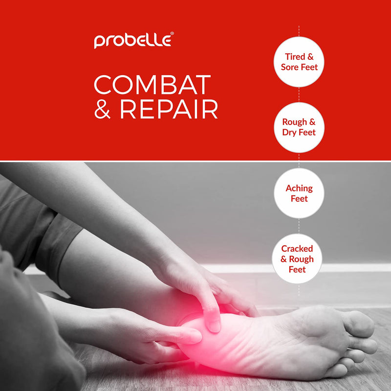 Probelle Advanced Total Foot Care: Soothes, Hydrates, Rejuvenates, Rough, Dry Cracked Feet for both Men and Women. 3 ounces - NewNest Australia