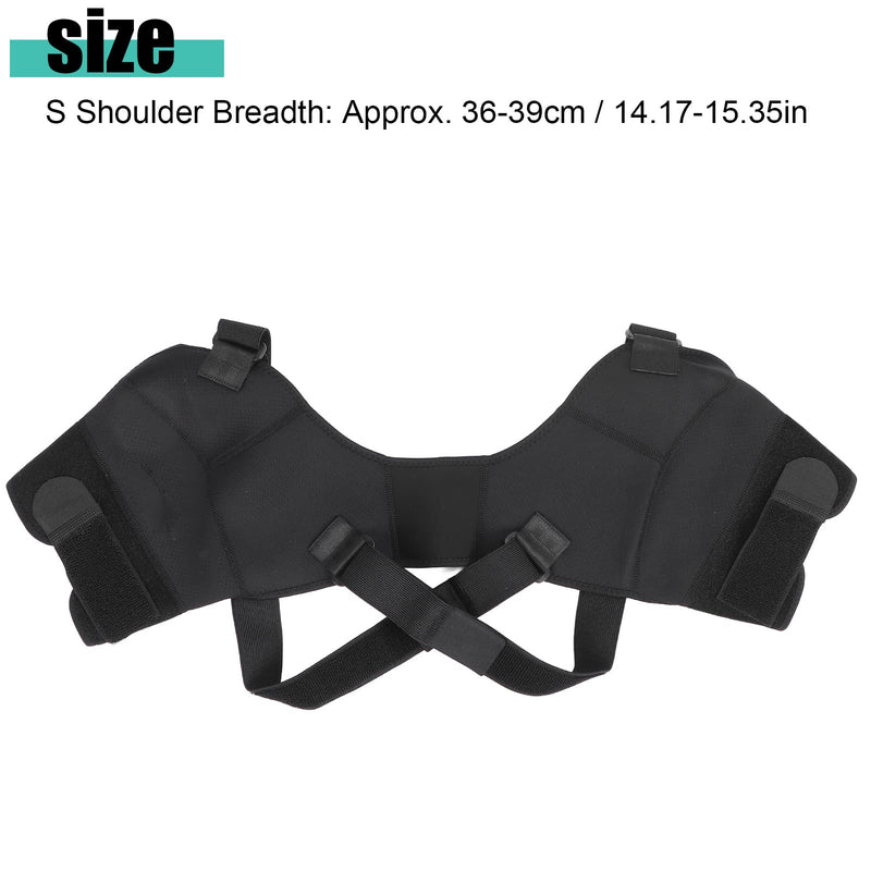 Elastic Shoulder Bandage Shoulder Strap, Double Shoulder Support Shoulder Wrap Protection Shoulder Strap Bandage For Outdoor Hiking Lifting Sports Posture Correction Shoulder Strap Back Stabilizer (M) - NewNest Australia