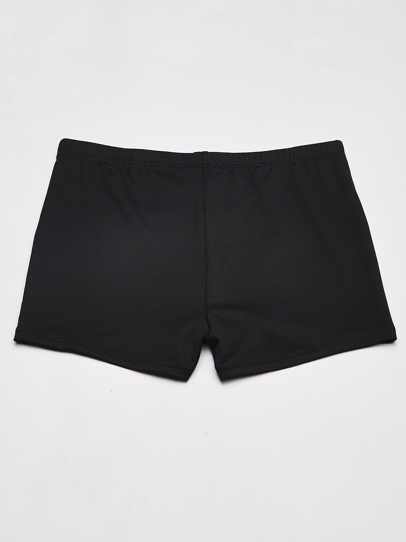 Jacques Moret Girls' Gymnastics Micro Short Small Black Solid - NewNest Australia