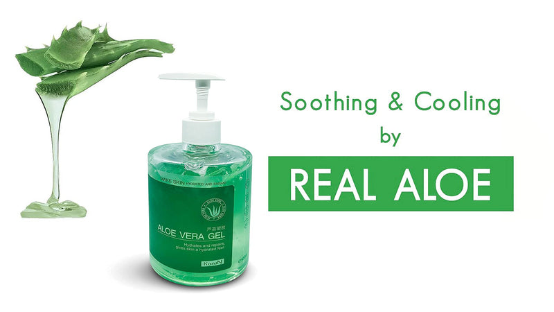 Aloe Vera Gel 500 ml, Natural Gel Moisturizer Acne Treatment, Organic aloe vera gel 100 pure ,Gel for Skin Repairing, Natural Beauty Products. - NewNest Australia