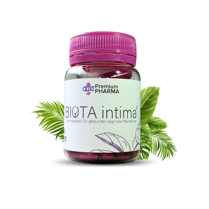 Biota Intima Capsules, Vaginal Probiotics, Probiotics For Women, Intimate Care With Lactic Acid, 180 Billion Cfu, 6 Strains Lactobacillus, Lactoferrin, Vitamin D - NewNest Australia