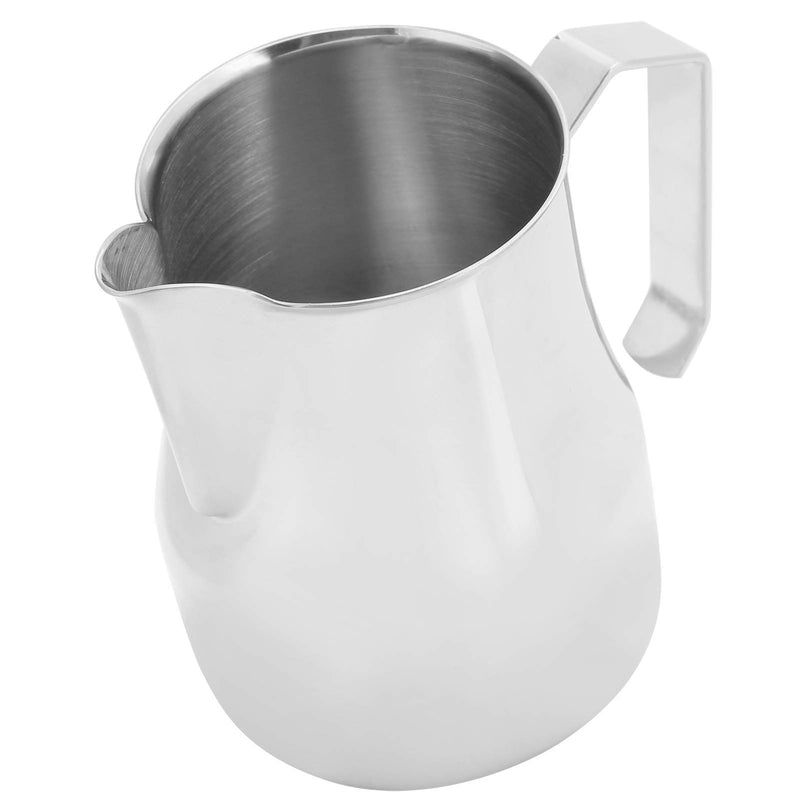 Omabeta Stainless Steel Pointed Mouth Coffee Milk Frothing Cup Coffee Jug Pitcher for Latte Art Cappuccino Barista Milk(large) - NewNest Australia