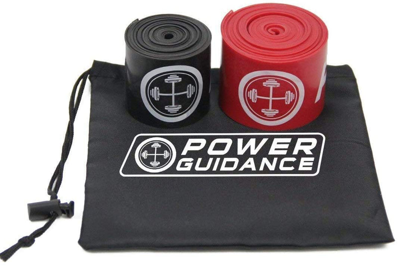 POWER GUIDANCE Floss Bands(2 Pack) - Compression Bands - Mobility & Recovery Bands - for Improving Movement, Warming Muscles , Increasing Circulation & Reducing Soreness - NewNest Australia
