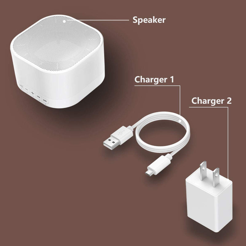 Magicteam Sound Machines White Noise Machine with 20 Non Looping Natural Soothing Sounds and Memory Function 32 Levels of Volume Sleep Sound Timer Therapy for Baby Kids Adults 1 Count (Pack of 1) - NewNest Australia