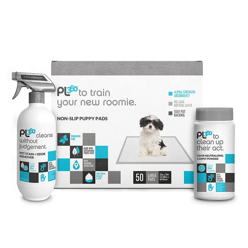 PL360 Pet Odor Neutralizing Carpet Powder | Pet Smell Oder Eliminator | Removes Cat, Dog, Pet, Bad Odors from Carpets | Eco Friendly, Natural and Safe Ingredients | 16 oz 1 pack - NewNest Australia