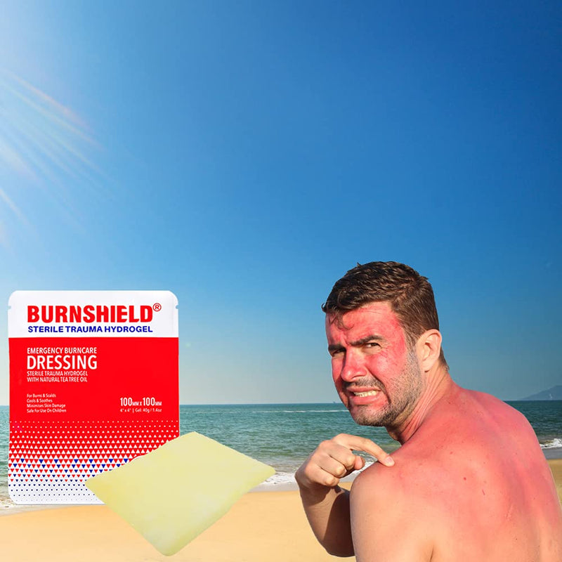 Burnshield 4" X 4" Burn Dressing, Sterile - 3 Count - NewNest Australia