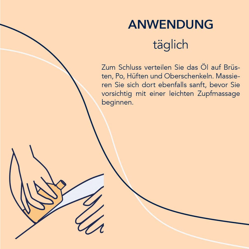 Frei √∂L Massage Oil For Pregnant Women, Effectively Prevents Stretch Marks, Pharmacy Quality, All Skin Types Including Sensitive Skin, Climate-Neutral, Vegan (1 X 125 Ml) - NewNest Australia