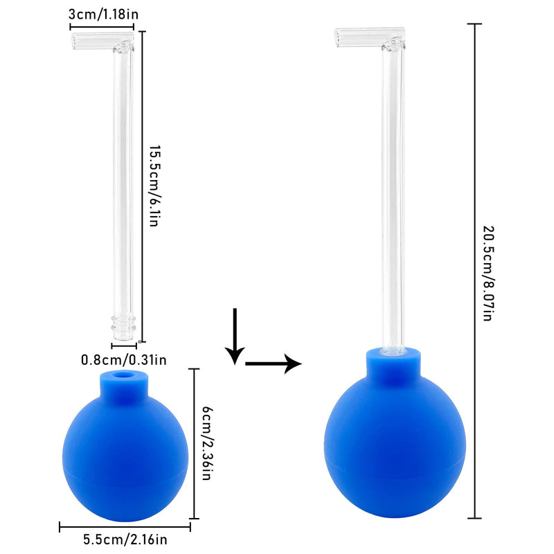 Lets Joy Tonsil Stone Remover for Removing Tonsil Stones, Tonsil Stone Cupping Glass, Tonsil Stone Removal, Tonsil Sucker Tonsil Stone, Tonsil Stone Remove Tools, Fresh Breath Oral Care Blue - NewNest Australia