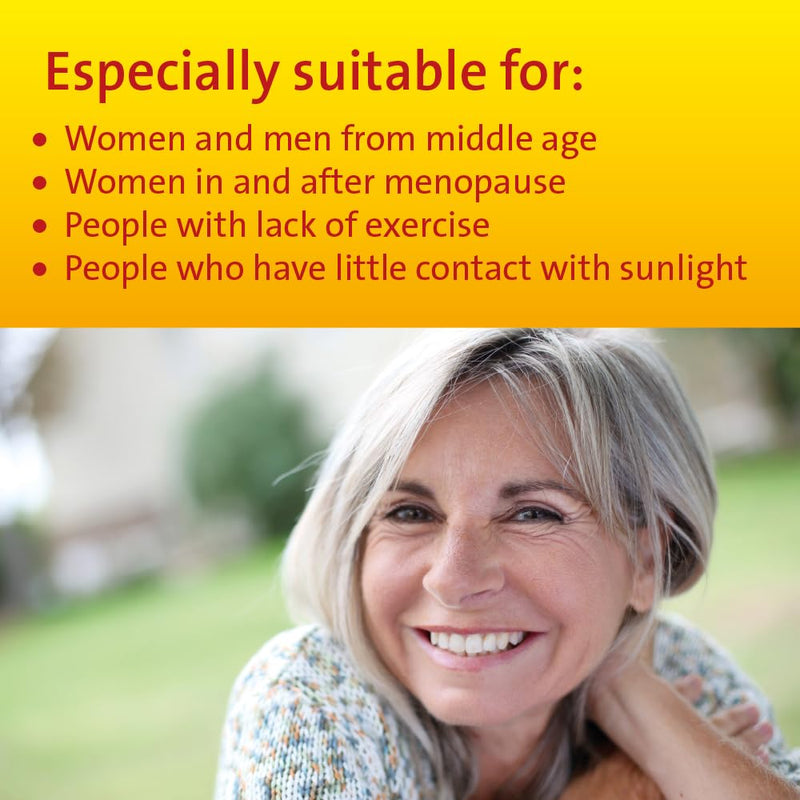 Vitamin D3 K2 Hevert plus calcium and magnesium 1000 IU capsules, 60 capsules - NewNest Australia