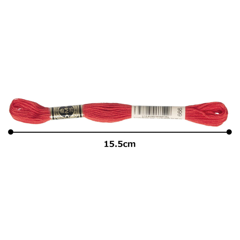 DMC 6-Strand Embroidery Cotton Floss, Bright Christmas Red - NewNest Australia