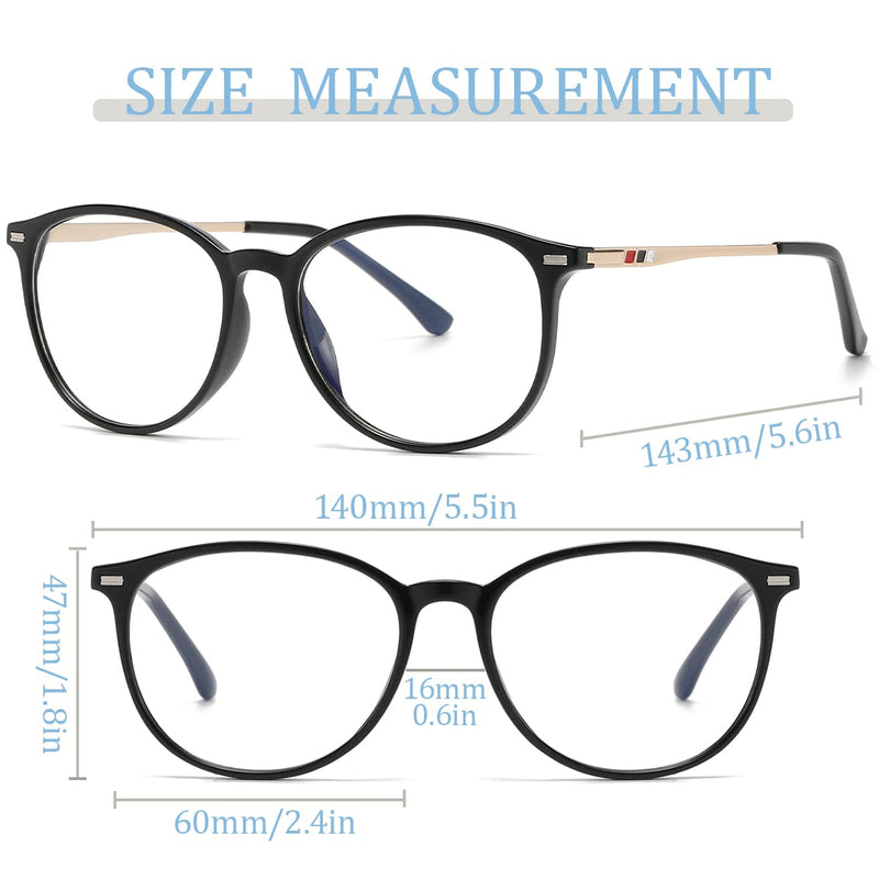Musivon blue light filter glasses for women without strength - men's blue filter computer glasses window glass screen glasses - NewNest Australia