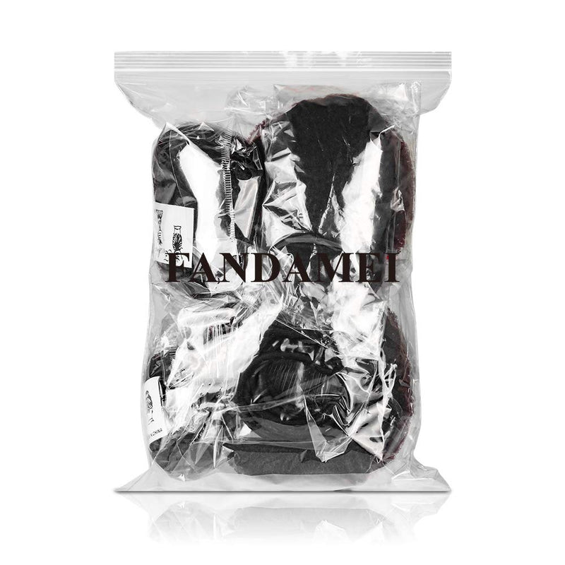 FANDAMEI Hair Donut Bun Maker, Girls Hair Styling kit with 20 Pieces Invisible Hair Nets for Bun, 4pcs Donut Bun Maker, 5 pieces Hair Elastic Bands, 20 pieces Hair Bobby Pin, Brown - NewNest Australia