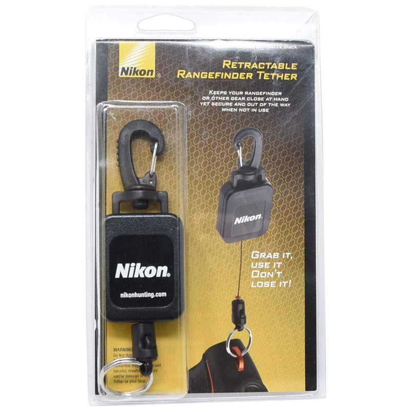 Nikon Recon Gear Retractable Rangefinder Tether Black - NewNest Australia
