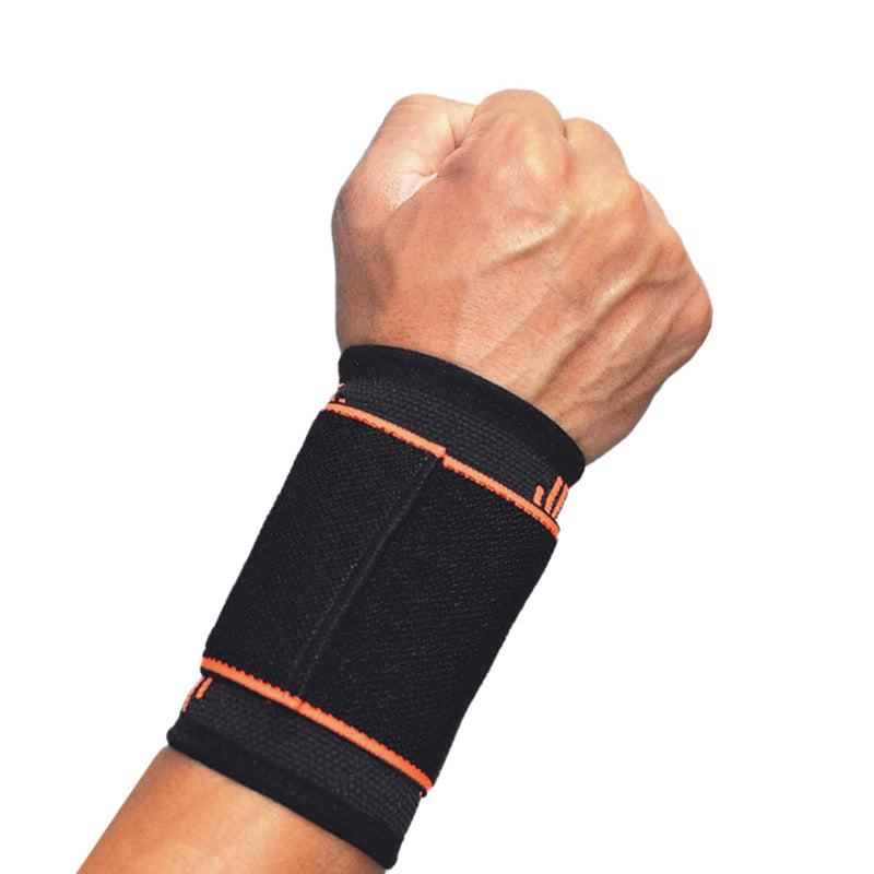 SOLO ACTFIT wrist bandage with Velcro fastener, elastic and adjustable wrist guard against tendonitis, adjustable wrist support hand bandage for sports, fitness - NewNest Australia