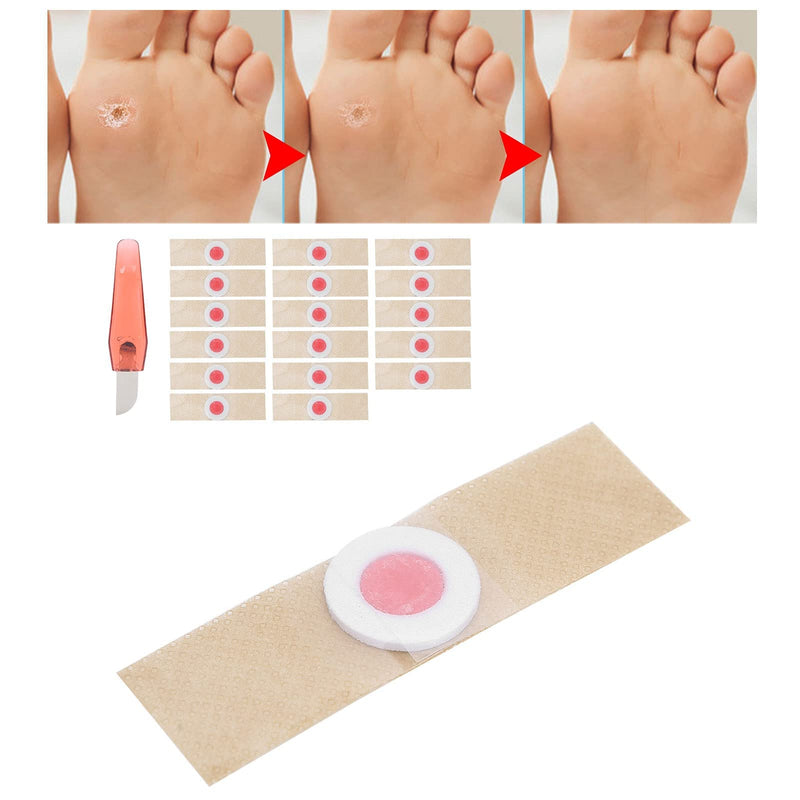 Foot Eye Remover Pads, 18 Patch Toe Corn Remover Pads, Callus Remover Pads Stickers, Corn Remover, Knife Set - NewNest Australia