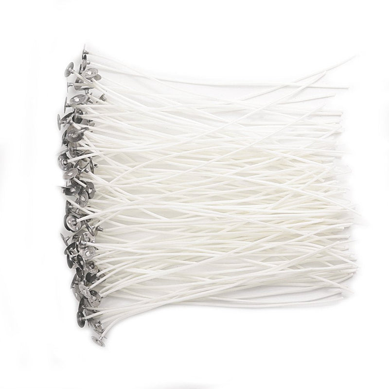 EricX Light 100 Piece Candle Wick 8" Pre-Waxed Cotton Core,for Candle Making,Candle DIY - NewNest Australia