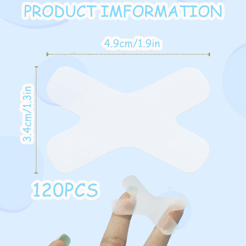 120Pcs Sleep Mouth Tape for Sleeping, Sleep Strips Mouth Tape for Snoring Nasal Breathing, Sleep Tape Anti Mouth Breathing Tape for Better Nose Breathing Snoring Relief, Less Snoring Devices - NewNest Australia