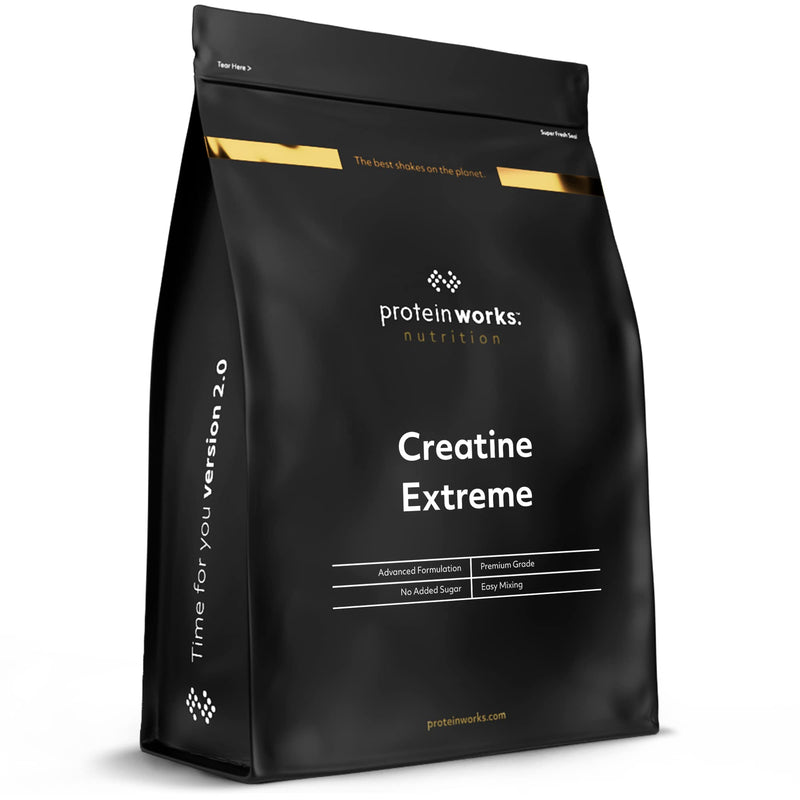 Protein Works - Creatine Extreme Powder | Creatine Formula | Premium Grade Supplement For Lean Muscle Growth | With Beta Analine | Berry Blitz | 400g - NewNest Australia