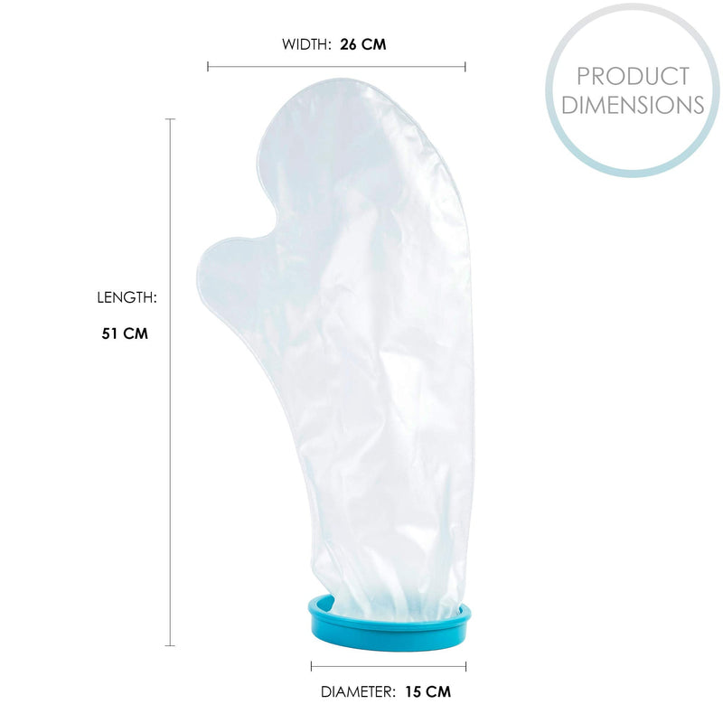 Bramble - Waterproof silicone cast protection (arm) for bath and shower - NewNest Australia