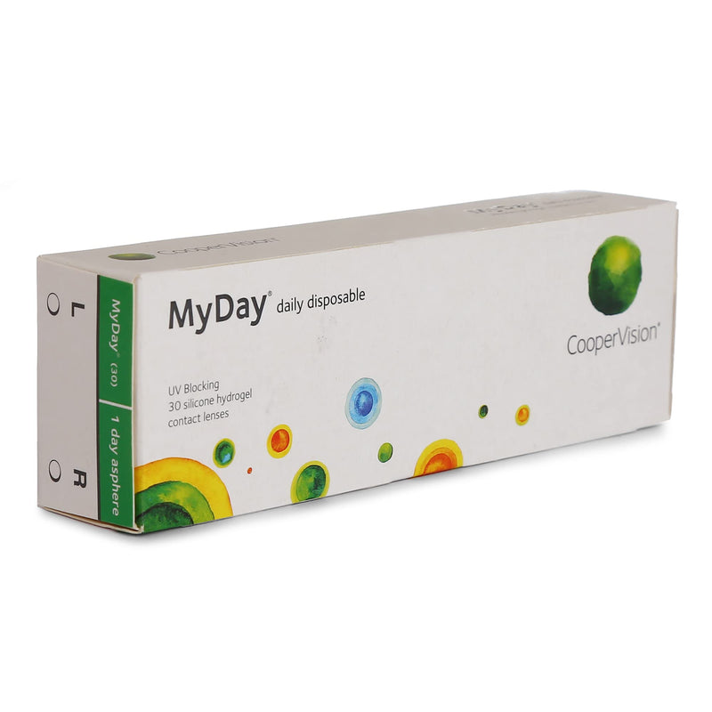MyDay daily disposable, daily lenses soft, 30 pieces / BC 8.40 mm / DIA 14.20 mm / -4.00 diopters - NewNest Australia
