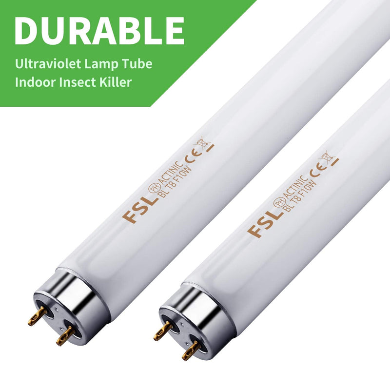 Kensizer 2-Pack 13'' Bug Zapper Light Tubes Replacement 10W Each for 20W Electronic Bug Zapper T8 Lamp Bulbs for Indoor Outdoor - NewNest Australia