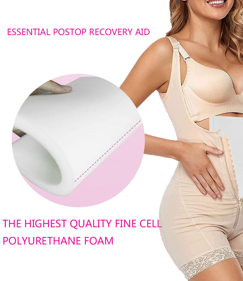 KAIHENG 4 Packs Lipo Foam Pads From Board Post Surgery 8''*11''*0.5'' Liposuction Surgery Foam Sheet Help with Post-Operative Liposuction, Abdominoplasty - NewNest Australia