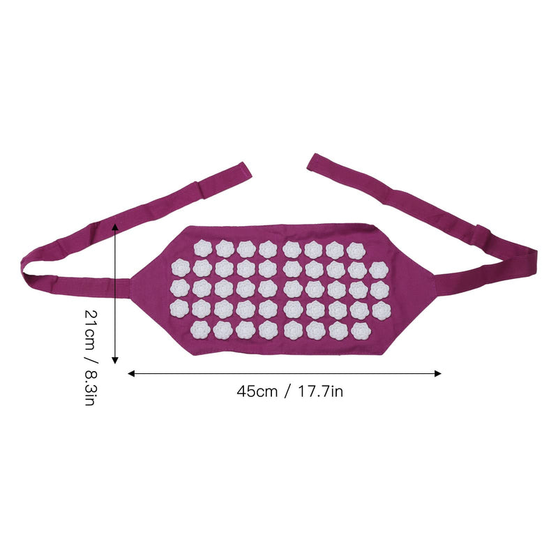 Acupressure Massage Belt Relaxing Acupressure Belt Cotton Fabric Anti Stress ABS Flower Shape Acupressure Mat for Home - NewNest Australia