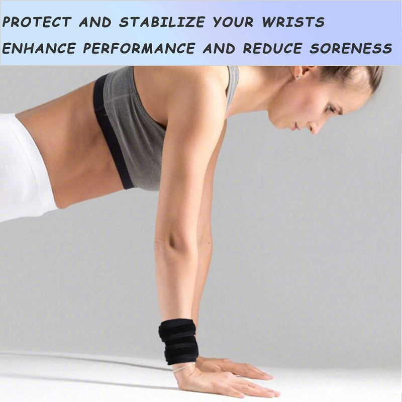 VerteLife Wrist Support for TFCC Tear Wrist Brace Wrist Compression Strap Wrist Band for Tendonitis Pain Relief, Sports Protecting, Fitness 1 Pair - NewNest Australia