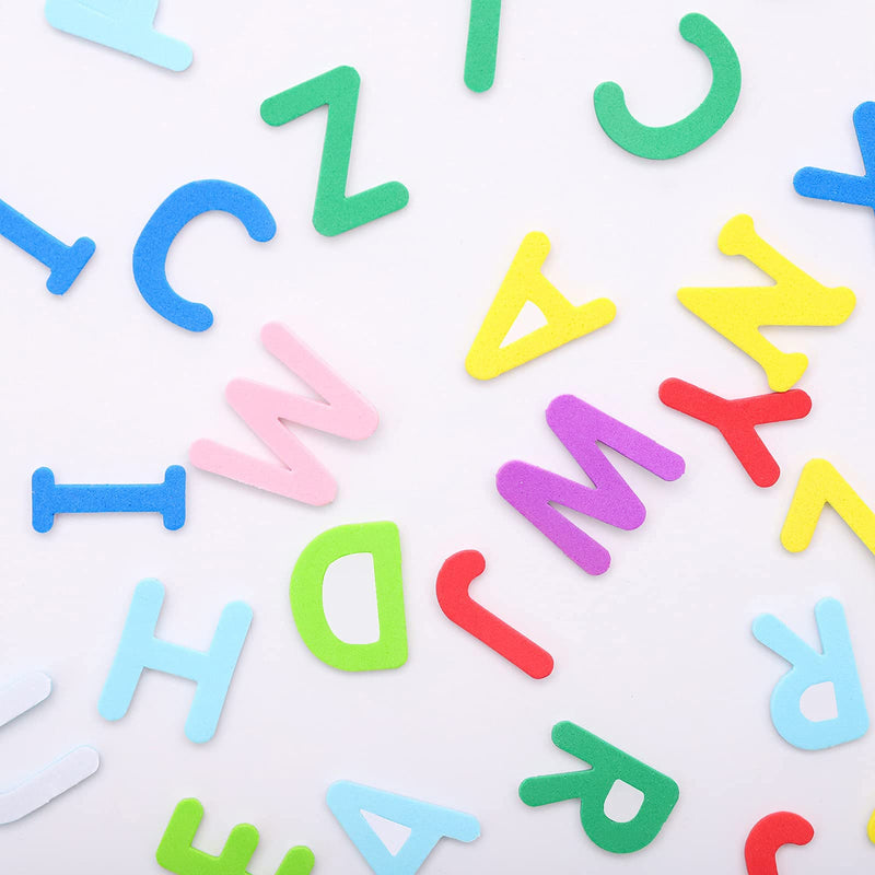 1050Pcs Foam Stickers, Self Adhesive Sticky Letter Sticker for Kids DIY Craft（1.1x0.9in） Colorful-1 - NewNest Australia
