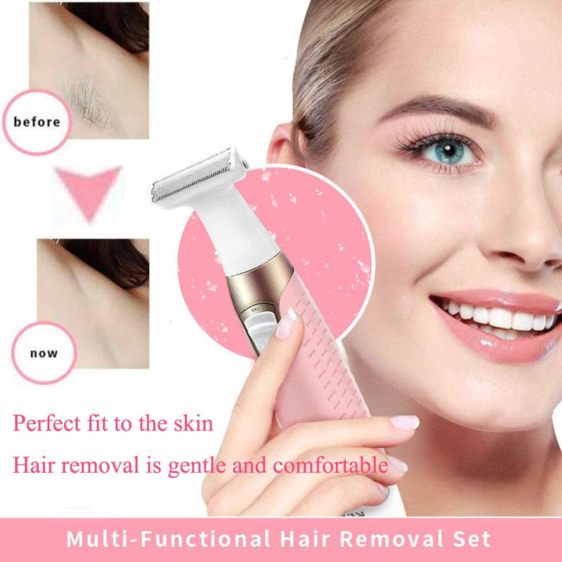 Electric Razor for Women,Wet & Dry Rechargeable Cordless Painless Lady Electric Shaver Body Hair Remover for Legs Underarms and Bikini Trimmer for Women - NewNest Australia