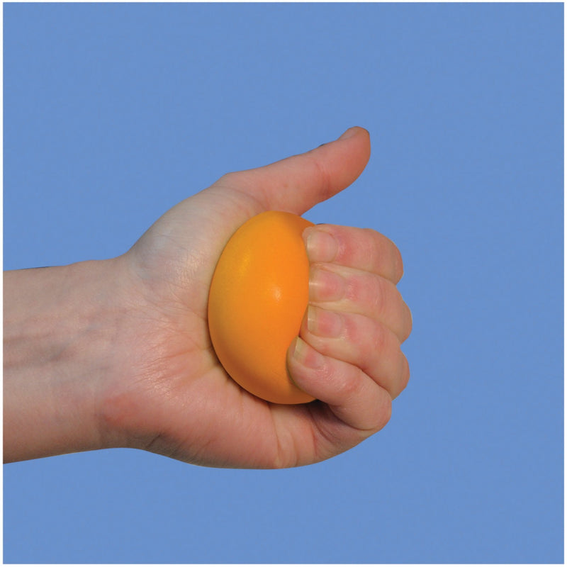 Aidapt Hand Squeeze Ball (Stress Ball), Hand Grip Strengthener balls Finger Therapy Squeeze Training Adults and Children Physical Therapy and Rehab Relaxation, Stress relief Squeezing Orange - NewNest Australia