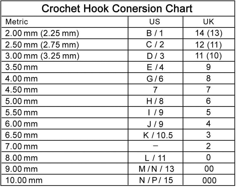 14PCS Aluminum Crochet Hooks Knitting Needles Craft Yarn 2.0mm/2.5mm/3.0mm/3.5mm/4.0mm/4.5mm/5.0mm/5.5mm/6.0mm/6.5mm/7.0mm/8.0mm/9.0mm/10.0mm - NewNest Australia