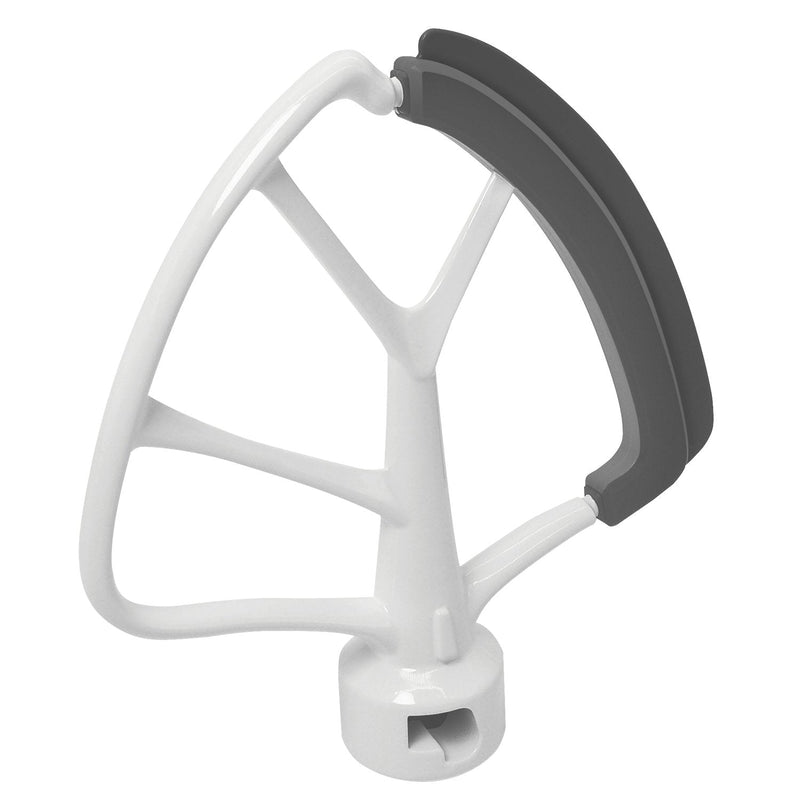 KITCHPOWER Kitchen Aid Mixer Accessory Kitchenaid Mixer Attachments Kitchenaid Mixer Paddle,4.5-5 Quart Flex Edge Beater for KitchenAid Tilt-Head Stand Mixers,White - NewNest Australia