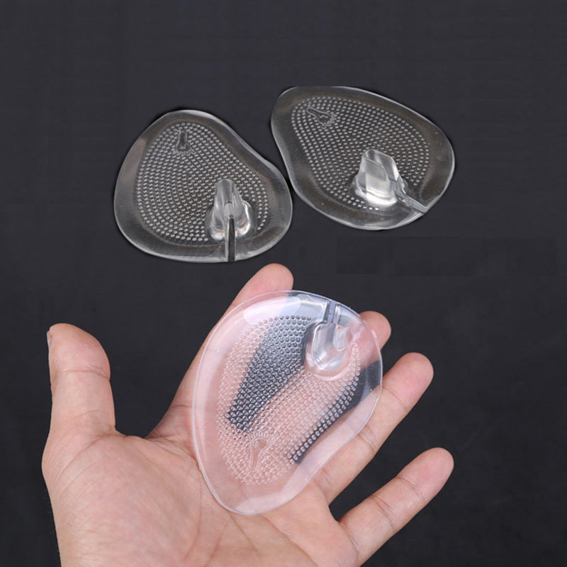 Angzhili 2 Pairs Self-Adhesive Soft Silicone Thong Sandal Clear Flip-Flop Toe Protectors Grip Pads Gel Inserts Forefoot Cushions Insoles Antislip Shoes Grip Pads - NewNest Australia