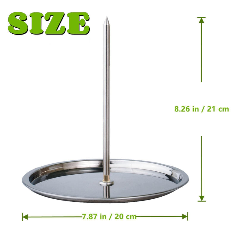 ?NEW-SALL?Vertical Skewer Grill-BBQ Stainless Steel Al Pastor Skewer Hack-Removable Brazilian Barbecue Skewer Stand- Meat spit Great for Shawarma, Whole Chickens,Large Meat,Sausage,Steak - NewNest Australia