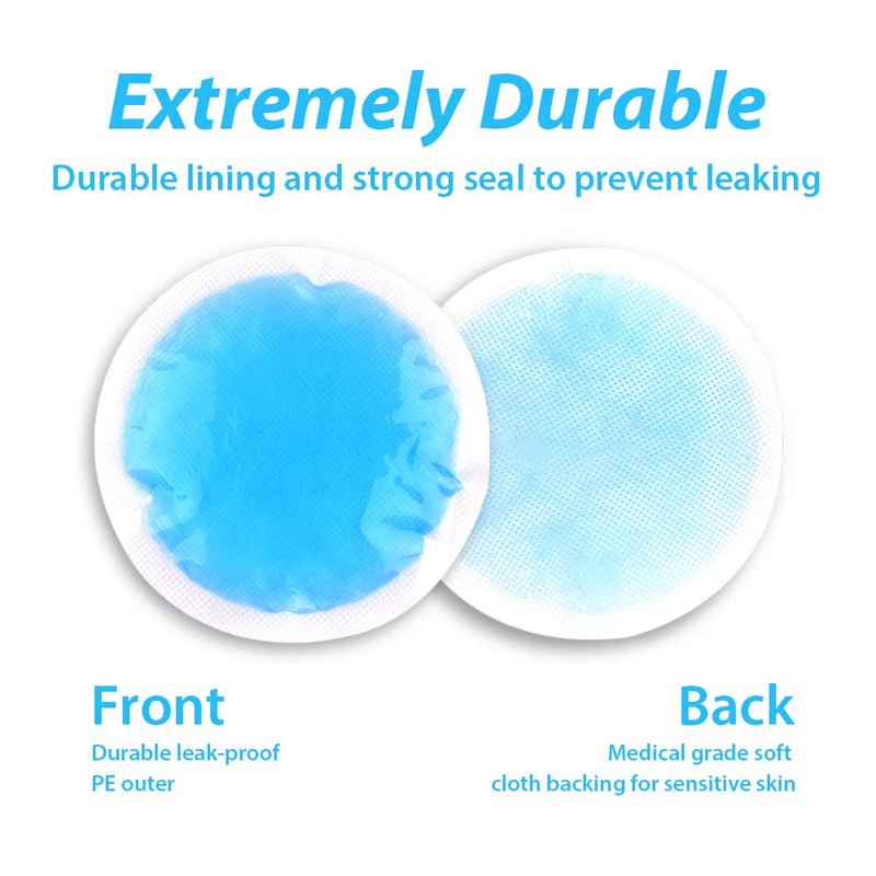 NEWGO Ice Packs for Injuries Reusable, Hot Cold Therapy Small Gel Ice Pack for Eyes After Surgery, Wisdom Teeth, Migraine, Headaches, Bruises, Bumps, Swelling (6PCS) Blue 6PCS - NewNest Australia