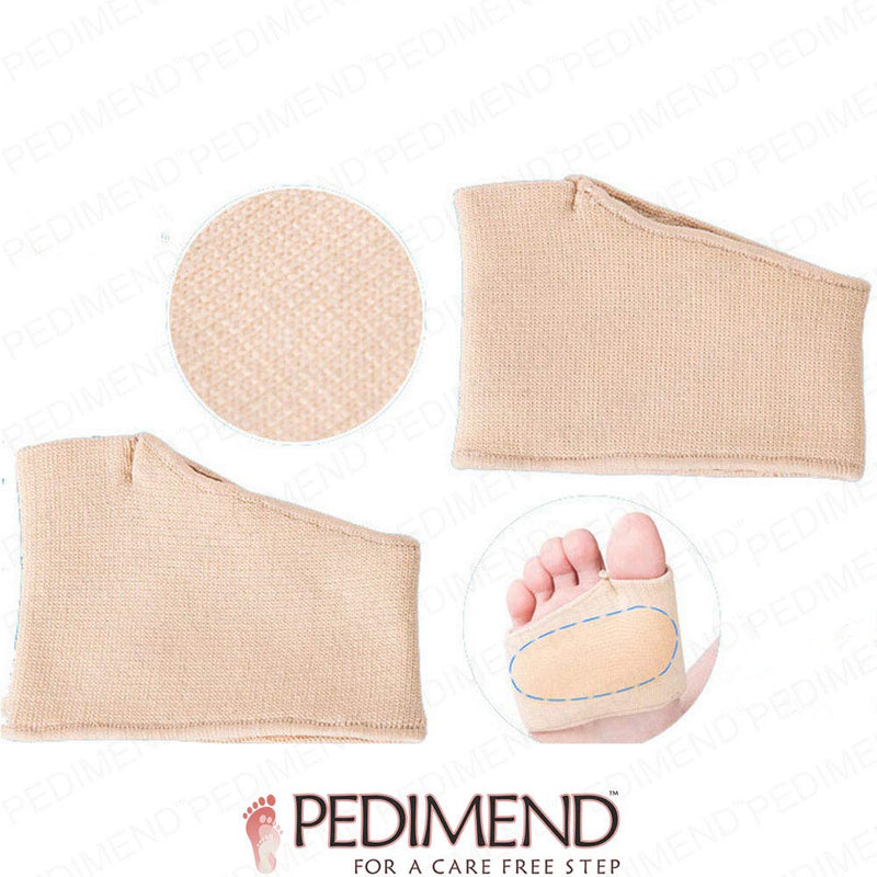 Pedimend Metatarsal Gel Cushion - Relieve Ball of Foot Pain | Metatarsal Sleeves | Mortons Neuroma Support | Pressure Relieving Foot Pads | Metatarsalgia Padding Insoles | Ball of Foot Soft Cushion - NewNest Australia