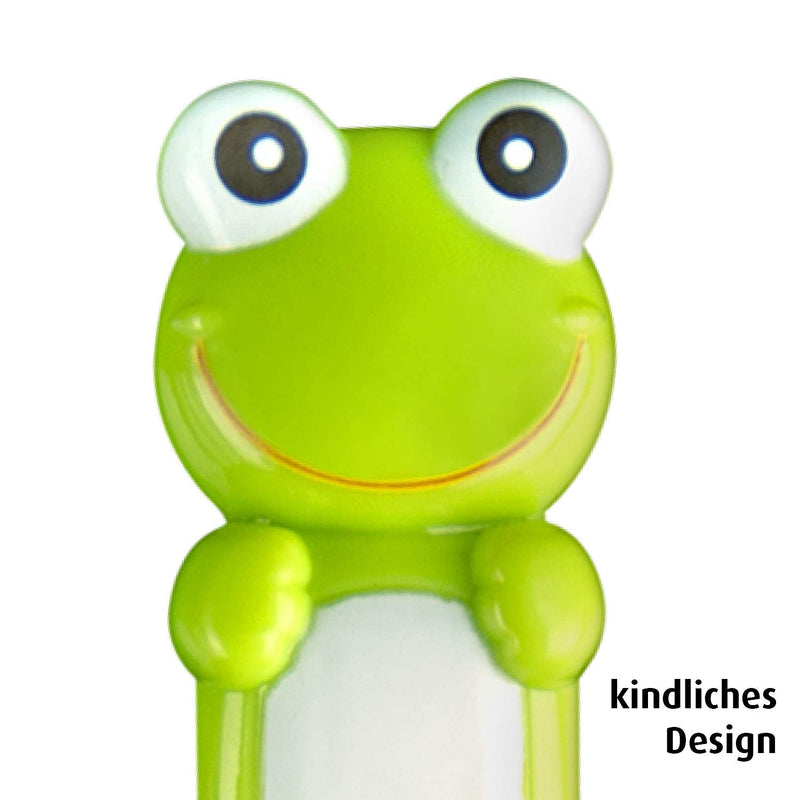 Reer 9808 Digital Fever Thermometer for Baby, Flexible Tip, with Cute Frog Motif, Digital Fever Thermometer, Frog, 1 Piece (Pack of 1) - NewNest Australia