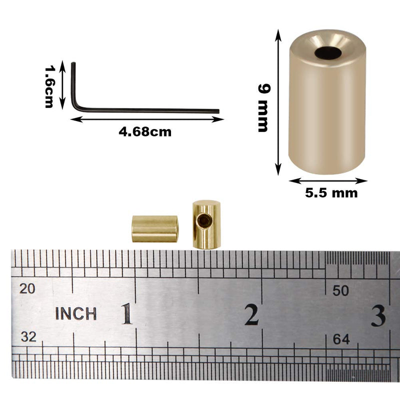 EuTengHao 30 Pieces Pin Locks Pin Backs Locking Pin Backs Pin Keepers Locking Clasp, Locking Pin Backs Keepers(9mmx5.5mm,Gold) Gold 30 Pieces - NewNest Australia