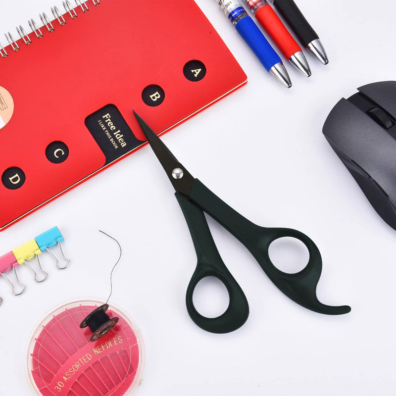 CCR Multipurpose Scissors with Ultra Sharp Blades, Comfort-Grip Handles, 7"Tip Titanium Scissors, 8.3" Craft Scissors for Home Work School Office Supplies and Sewing，Set 4. - NewNest Australia