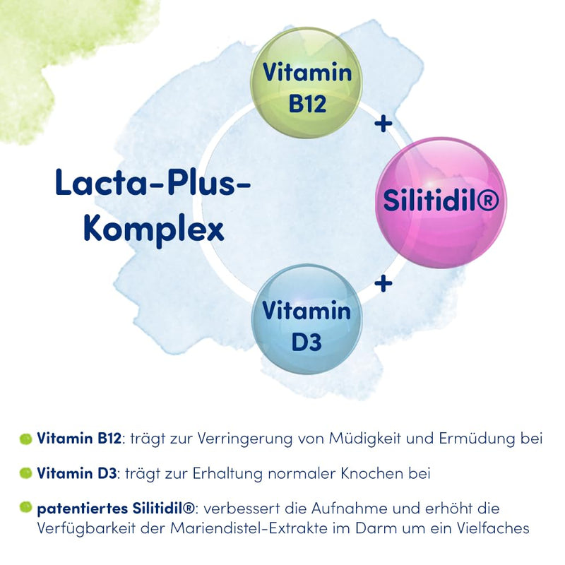Humana piùlatte, nutritional supplement for breastfeeding women, with vitamin B12, vitamin D3 and milk thistle extract, nutritional supplement for breastfeeding, 14-day pack, sachet - NewNest Australia