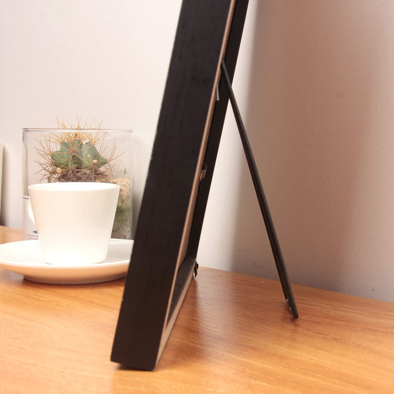 HAPY SHOP 10 Pieces Black Easel Back Iron Photo Frame Easel Back Stand Picture Frame Easel Back with 30 Pieces Screws and 2 Pieces Screwdriver for Photos Pictures Frames - NewNest Australia