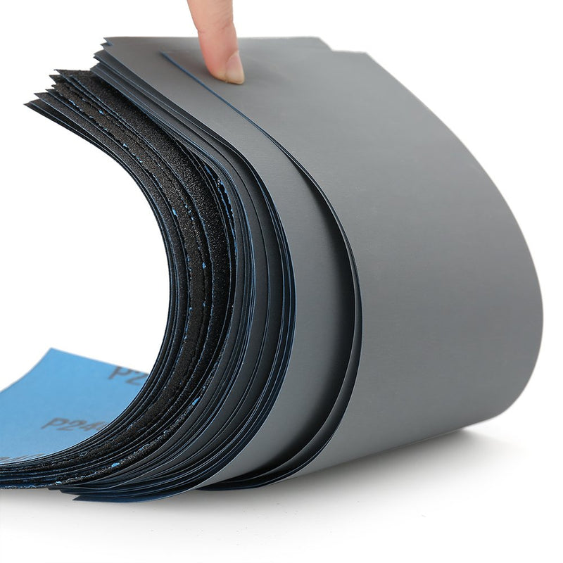 80 to 3000 Grit Sandpaper Assortment, 45PCS 9 x 3.6" Silicon Carbide Dry Wet Sandpaper, for Metal Sanding, Automotive Polishing, Wood Furniture, Wood Turning Finishing by LotFancy 80 - 3000Grit Assorted - NewNest Australia